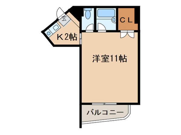 メゾンノ－ブルの物件間取画像